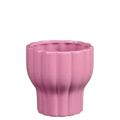 Cache-pot en céramique violet d15cm - Lise
