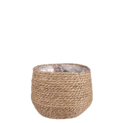Cache-pot naturel h19cm - jorck