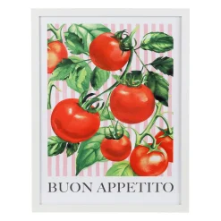 Cadre déco "Buon Appetito" tomates 32x42cm - Gallery