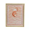 Cadre déco cocktail 40x50cm