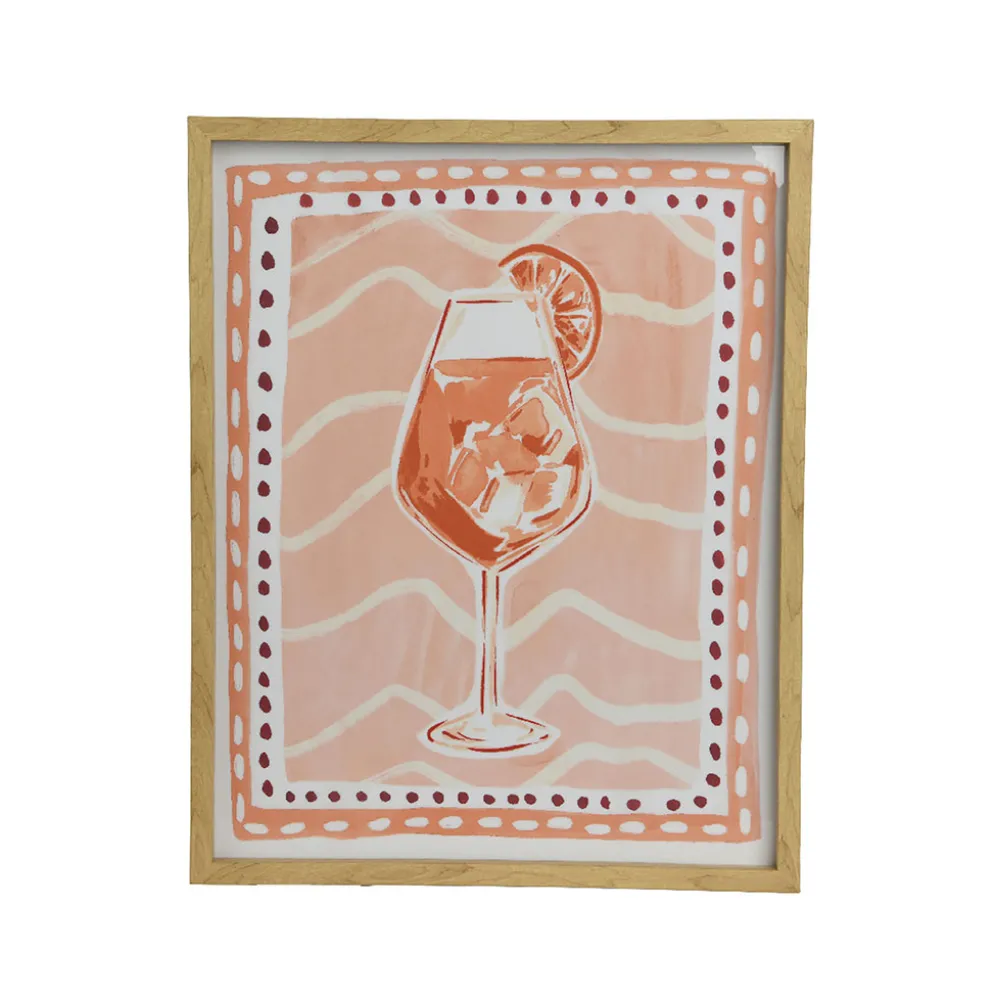 Cadre déco cocktail 40x50cm