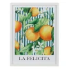 Cadre déco "La Felicita" oranges 32x42cm - Gallery