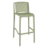 Chaise de bar d'extérieur kaki h100cm - Lumi