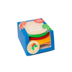 Chaussettes enfant en coton cheeseburger