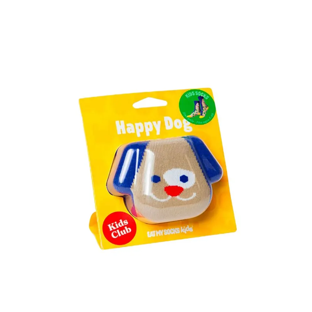 Chaussettes enfant en coton chien