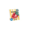 Chaussettes enfant en coton fraise