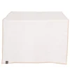 Chemin de table en lin et coton blanc 48x160cm - Calvi II