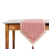 Chemin de table mami-car Rouge en Coton