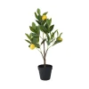 Citronnier artificiel avec pot h60cm