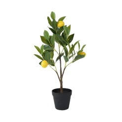 Citronnier artificiel avec pot h60cm