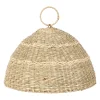 Cloche en jonc de mer naturel d35cm - Recif