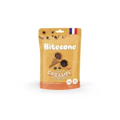 Cônes fourrés chocolat et caramel beurre salé