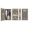 Coffret accessoires à barbecue 3 pièces