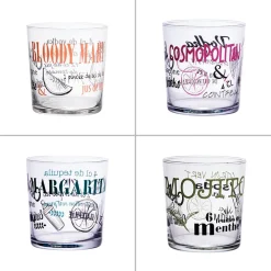 Coffret de 4 verres à cocktail 34.5cl