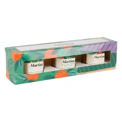 Coffret de miel d'acacia, de fôret et toutes fleurs 3x60g