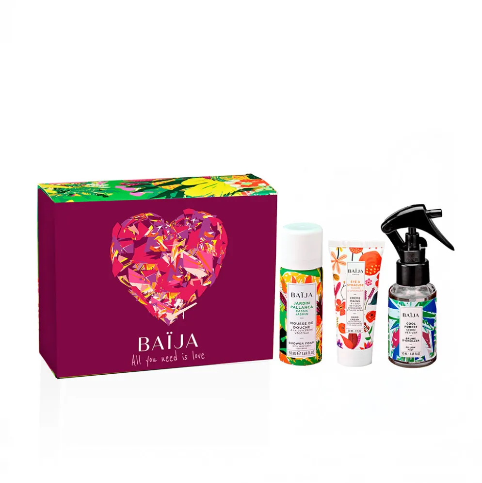 Coffret mousse de douche, crème main et brume d'oreiller - Jardin Pallanca