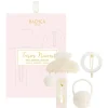 Coffret pince, barrette et élastique nacre