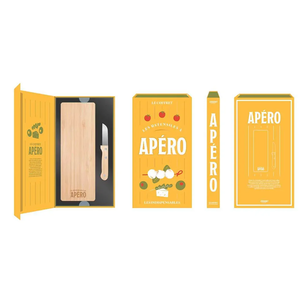Coffret service à apéritif 2 pièces
