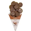 Cornet de chocolats au lait croustillant 130g