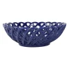 Coupe en grès indigo d25cm - Colorea