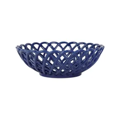 Coupe en grès indigo d20cm - Colorea
