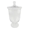 Coupe sur pied en verre avec couvercle d21cm - Eloise