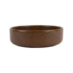 Coupelle brun d14.5xh4.5cm en terre cuite - gena