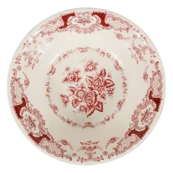 Coupelle en faïence bordeaux d15.5cm - clothilde