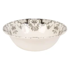 Coupelle en faïence gris d15.5cm - clothilde