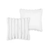 Coussin en tissu blanc 45x45cm - Polary