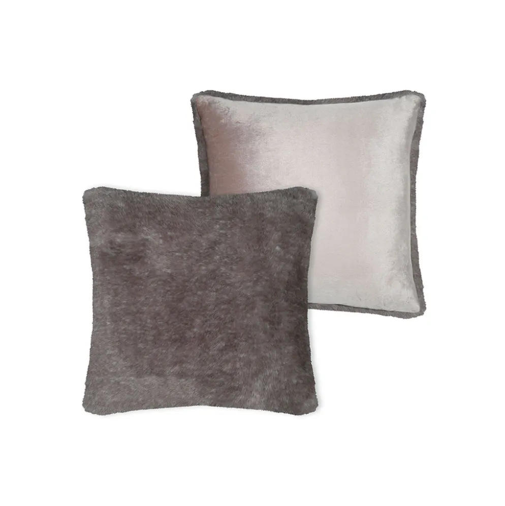 Coussin harlow 45x45cm taupe