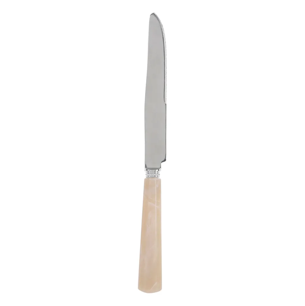 Couteau en inox beige - Arbella