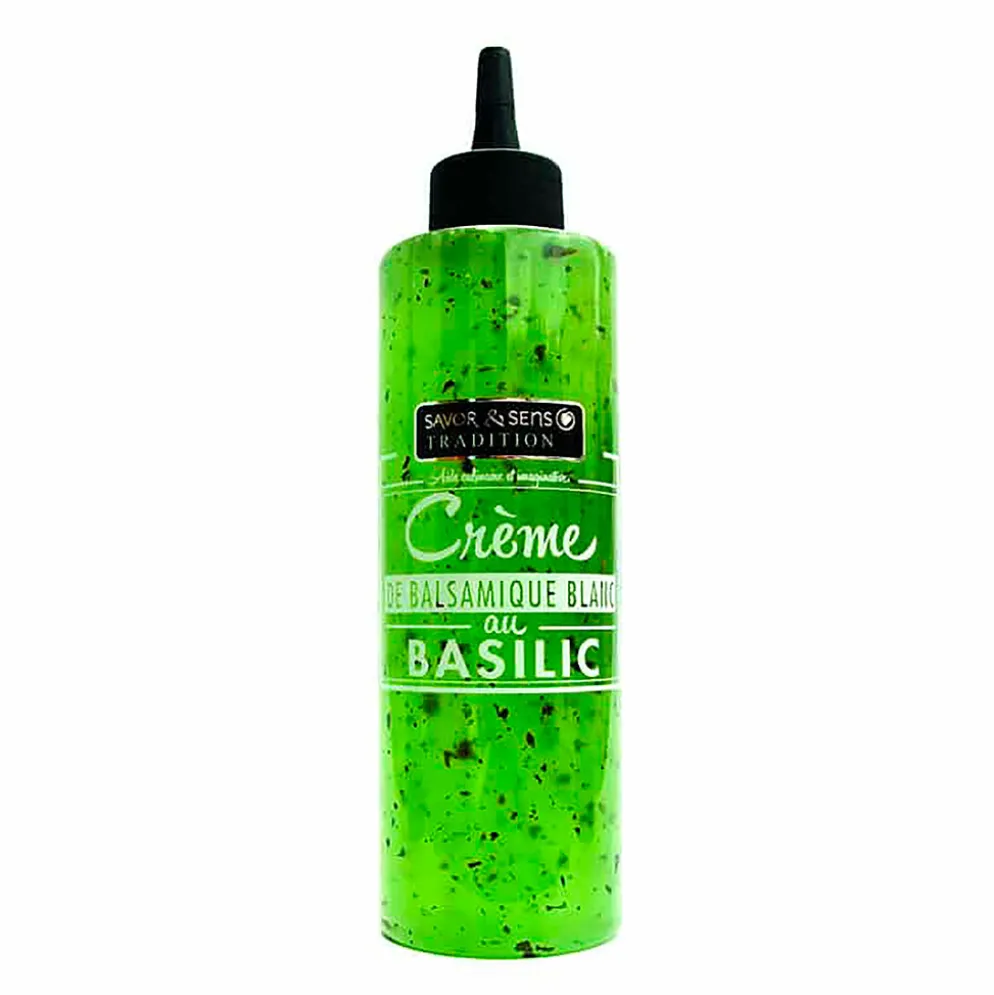Crème de balsamique blanc au basilic 20cl