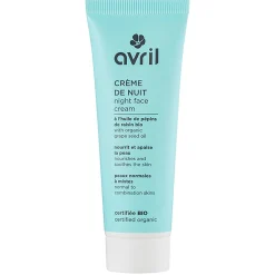 Crème de nuit peaux normales & mixes 50ml - certifiée bio