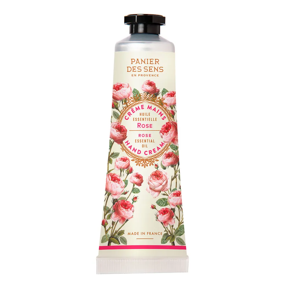 Crème mains rose régénérante 30ml - Les Essentiels