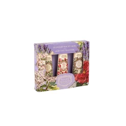Crèmes pour les mains (x3) lavande, verveine, rose 30ml