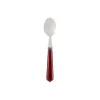 Cuillere cafe lucie rouge en inox