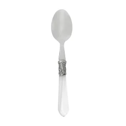 Cuillère en inox transparent - baroque