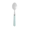 Cuillère en inox vert d'eau - lucie