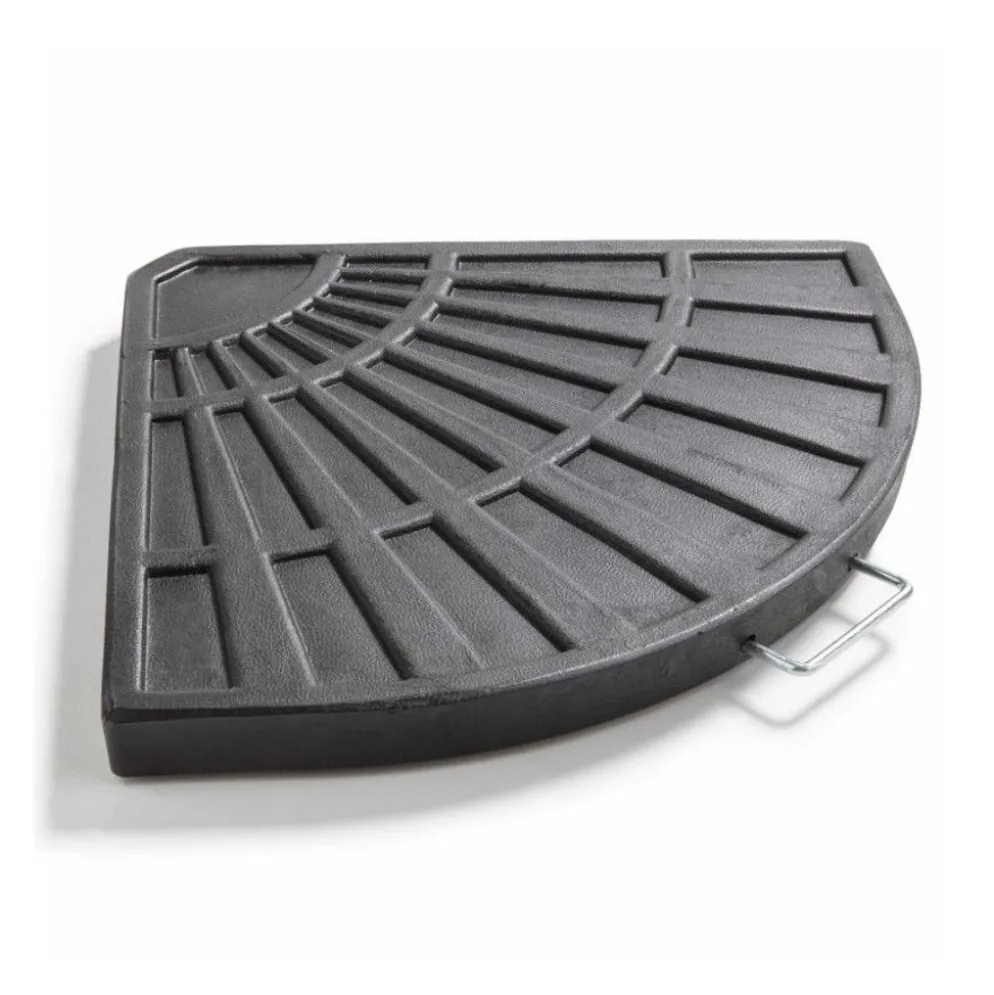 Dalle de parasol à lester noir 14kg