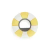 Décapsuleur boué jaune et blanc