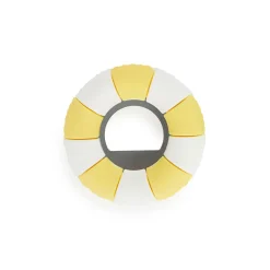 Décapsuleur boué jaune et blanc