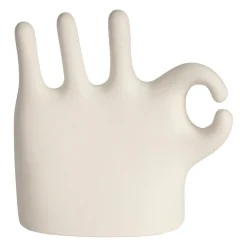 Déco main en grès écru - Organic