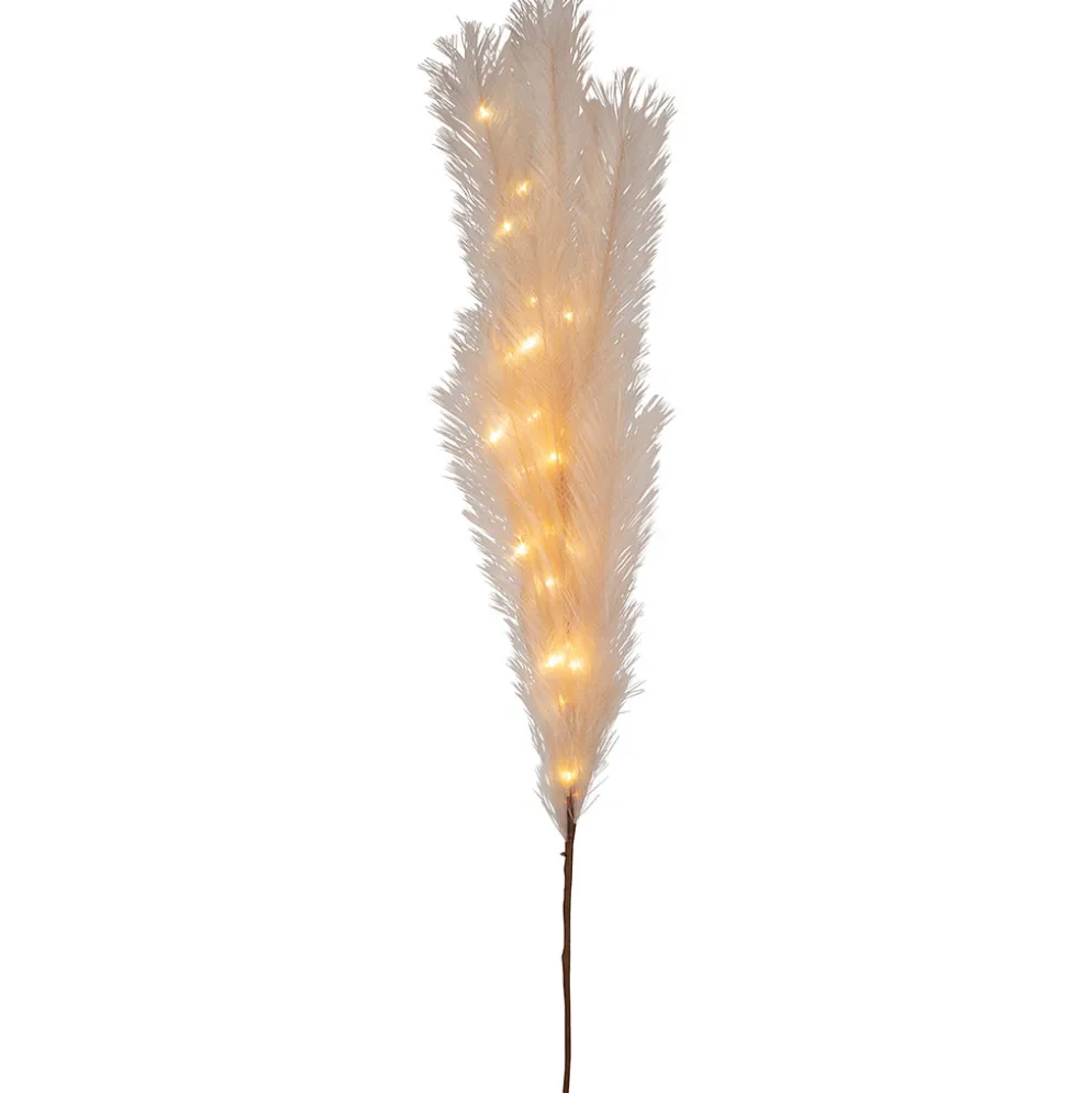 Deco fleur led beige h100cm - Celosia