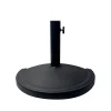 Demi de pied de parasol noir d46cm - Mado