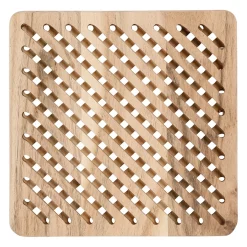 Dessous de plat carré bois natutel - dalbert
