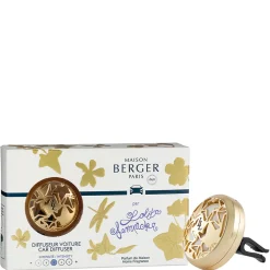 Diffuseur de voiture en métal doré parfumé Lolita Lempicka