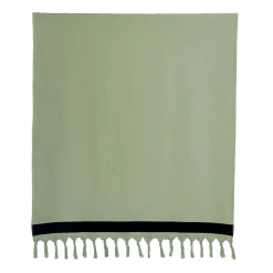 Drap de plage en coton amande 90x180cm - Copacabana