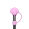 Embout coquillage pour paille de Travel cup en silicone lavande