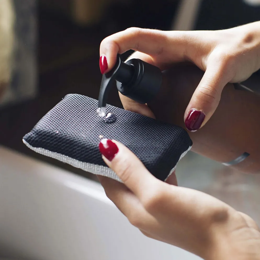 Eponge lavable noir